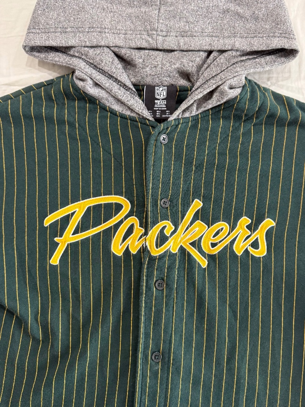 Green Bay Packers Baseball Jersey